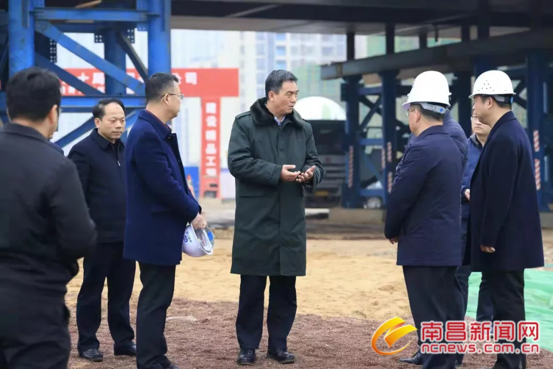 新年首日，南昌市委書記督導這些重點項目……